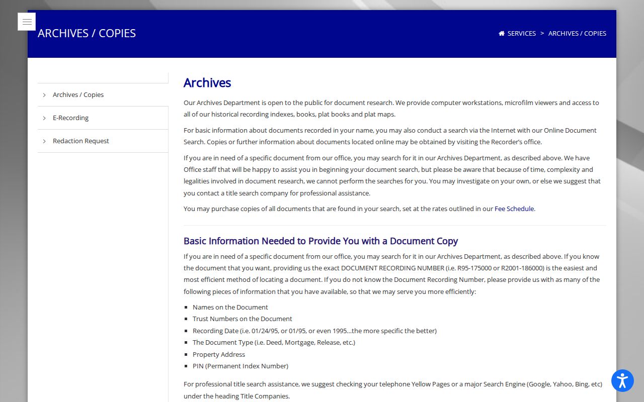 Will County historic indexes microfilm and copies for Lockport previous residents