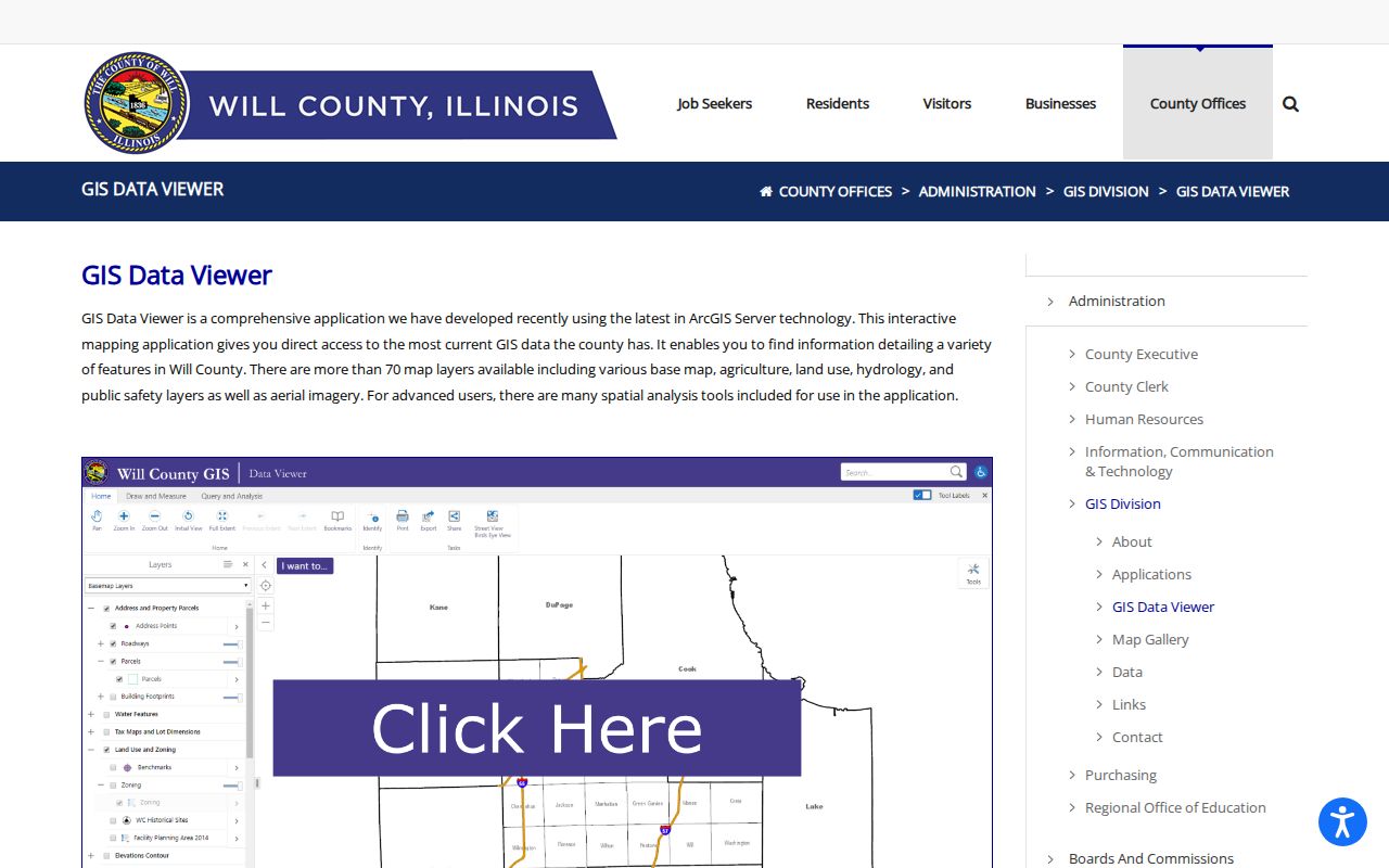 Will County GIS guidance used to compare Lockport ZIP and parcel geography